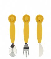 Trixie Silicone Cutlery Set 3-Pack Mr. Lion Mr. Lion
