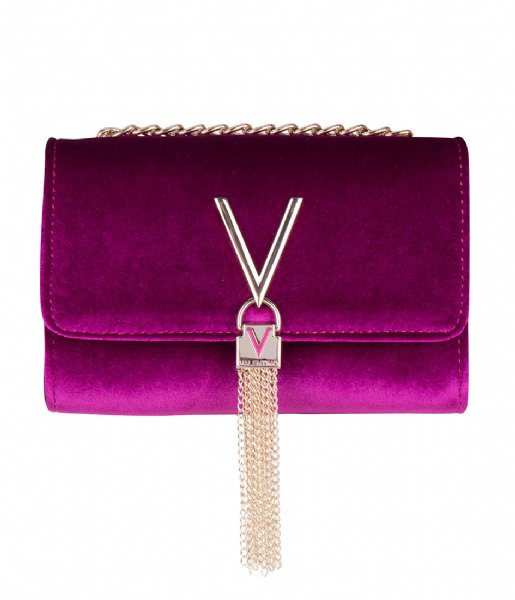 Valentino Bags Crossbody bag Marilyn Clutch Velvet malva