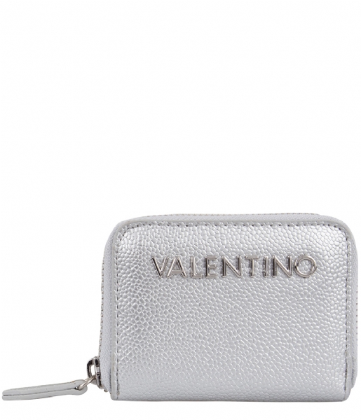 Valentino Bags Zip wallet Divina Coin Purse argento
