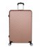 Valentino Bags  Stripe Suitcase Grande cipria