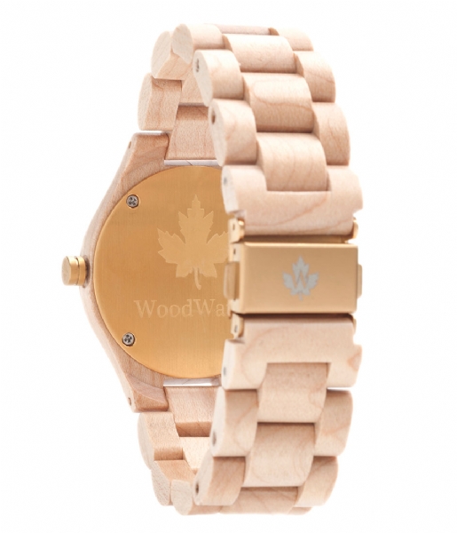 WoodWatch Watch Watch Femme Gold Colored wood & gold colored