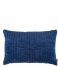 Zusss Decorative pillow Fluwelen Kussen 60X40cm Blauw (4000)