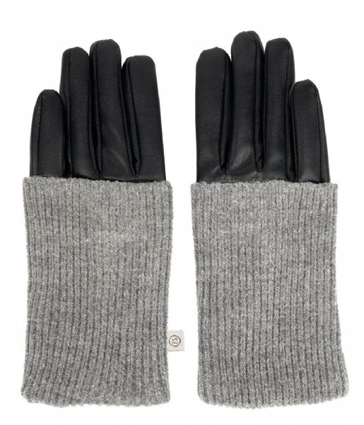 Zusss  Stoere Handschoen Zwart/Mist Mist