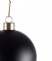 Zusss Decorative object Doosje Kerstballen zwart