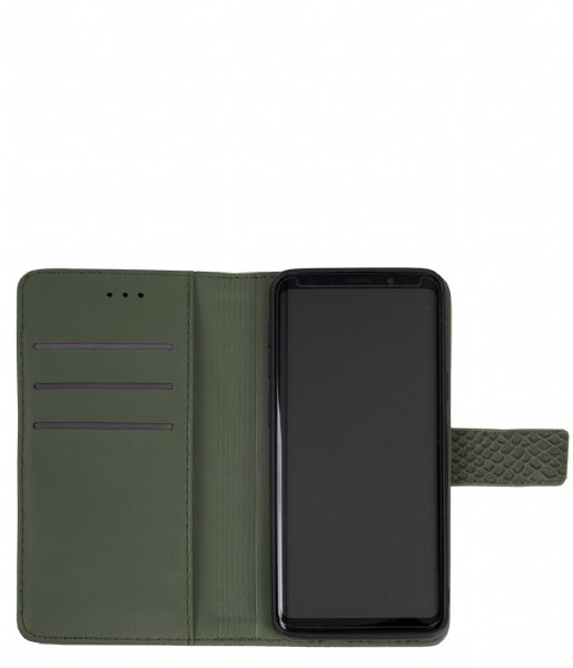Zusss Smartphone cover Mooi Telefoonhoesje Samsung Galaxy S9 groene schub