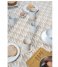 Zusss Kitchen Tafelkleed Bloemprint 140X230Cm Muskaat muskaat