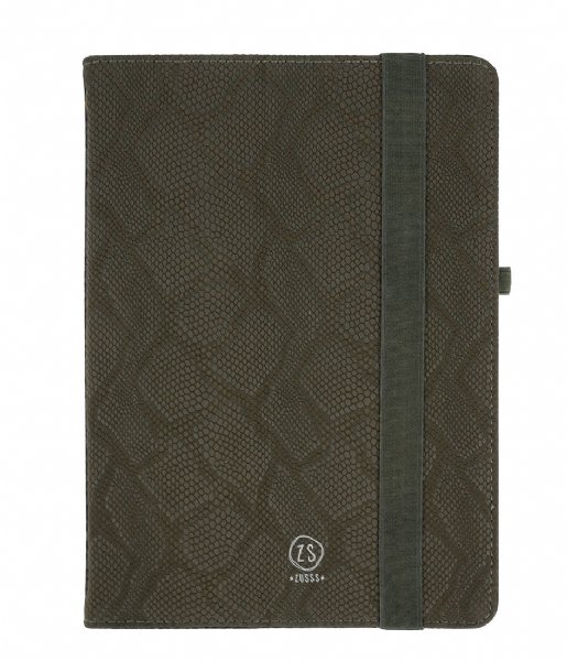 Zusss Smartphone cover iPad hoes snake groen