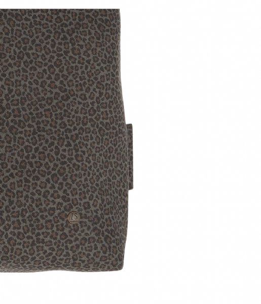 Zusss Shoulder bag royale shopper leopard