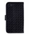 Zusss Crossbody bag Mooi Telefoonhoesje iPhone 7/8 zwart gewafeld