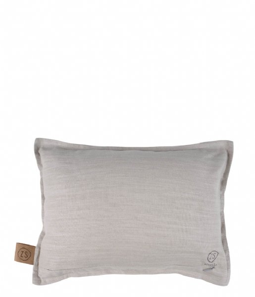 Zusss Decorative pillow Kussen He Schatje 35X25 cm warm grijs