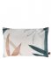 Zusss Decorative pillow Kussen Met Bladprint 40X60 cm bladeren kunst