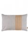 Zusss Decorative pillow Kussen Met Strepen 40X60 cm zand