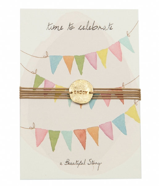 A Beautiful Story Bracelet Jewelry Postcard Enjoy enjoy