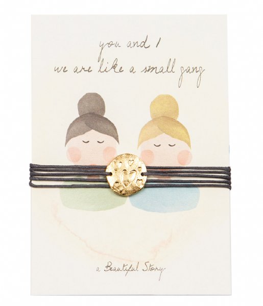 A Beautiful Story Bracelet Jewelry Postcard Friends friends (JP00016)