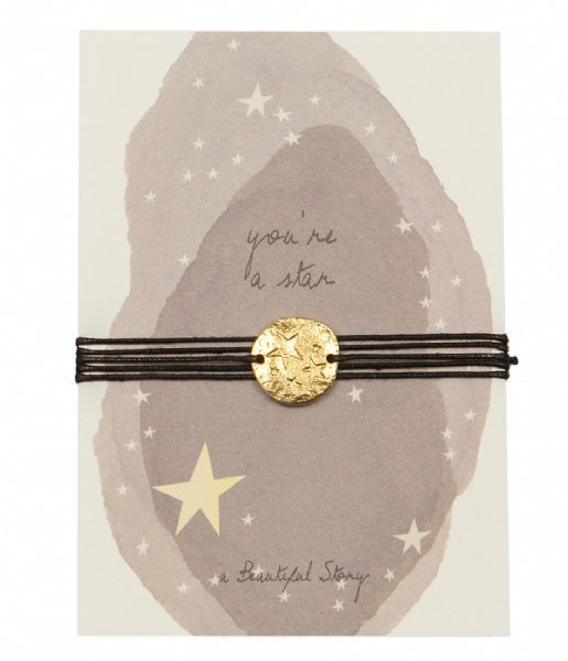 A Beautiful Story Bracelet Jewelry Postcard Stars stars