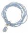 A Beautiful Story Bracelet Nirmala Blue Lace Agate Bracelet silver (20779)