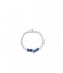 A Beautiful Story Ring Beauty Lapis Lazuli Silver Ring M/L zilver (BL24836)