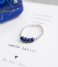 A Beautiful Story Ring Beauty Lapis Lazuli Silver Ring M/L zilver (BL24836)