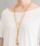 A Beautiful Story Necklace Truly Citrine Shell Gold Necklace goud (BL25108)