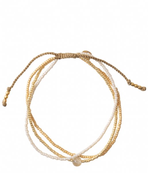 A Beautiful Story Bracelet Bloom Citrine Gold Bracelet goud (BL25144)