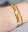 A Beautiful Story Bracelet Friendly Citrine Gold Bracelet goud (BL25146)