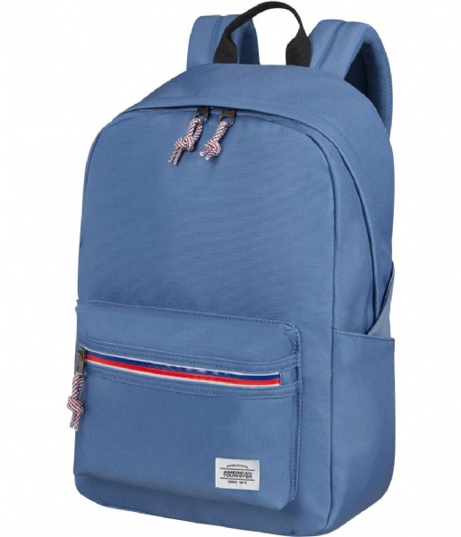 American Tourister School Backpack Upbeat Backpack Zip Denim Blue (1292)