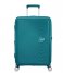 American Tourister Hand luggage suitcases Soundbox Spinner 67/24 Tsa Expandable Jade Green (1457)