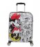 American Tourister Hand luggage suitcases Wavebreaker Disney Spinner 55/20 Minnie Comics White (7484)