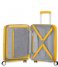 American Tourister Hand luggage suitcases Soundbox Spinner 55/20 Expandable Golden Yellow (1371)