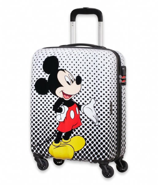 American Tourister Hand luggage suitcases Disney Legends Spinner 55/20 Alfatwist 2.0 Mickey Mouse Polka Dot (7483)