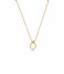 Ania Haie Necklace Forget me Knot Necklace Goudkleurig