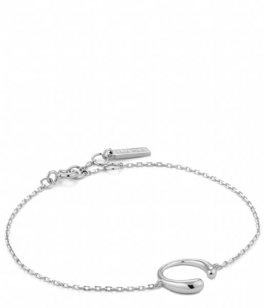 Ania Haie Bracelet AH B024-01H 925 Sterling Zilver Luxe Minimalism Zilver