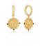 Ania Haie Earring AH E020-04G 925 Sterling Zilver Gold Digger Zilver geelgoudverguld