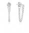 Ania Haie Earring AH E021-03H 925 Sterling Zilver Chain Reaction Zilver