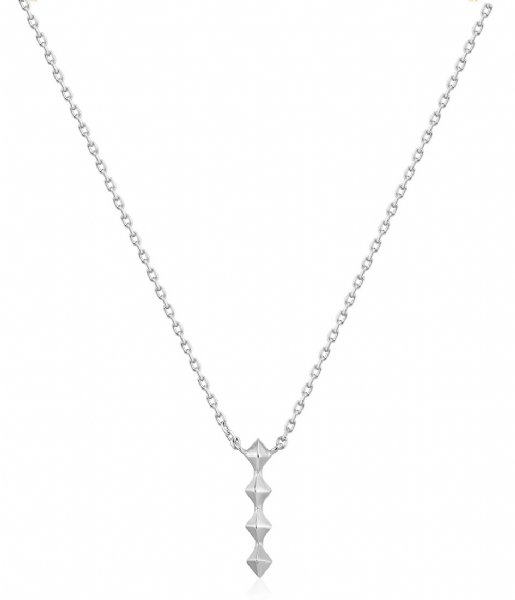 Ania Haie Necklace AH N025-01H 925 Sterling Zilver Spike it up Silver colored
