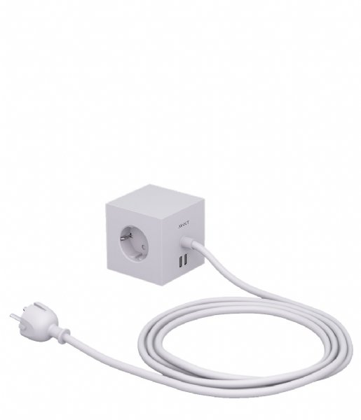 Avolt Decorative object Square 1 USB and Magnet Gotland grey (SQ1-F-USB-G)