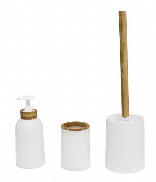 Balvi Decorative object Bathroom Set Zen 3x White