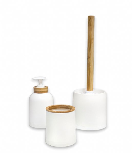 Balvi Decorative object Bathroom Set Zen 3x White
