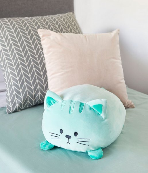 Balvi Decorative pillow Cushion Kitty Green