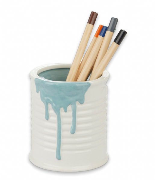 Balvi Decorative object Pen Holder Painty Blue