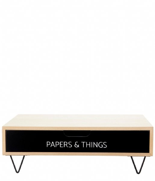 Balvi Decorative object Monitor Stand Nordic Papers Black