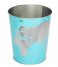 Balvi Decorative object Wastebasket Globe Turquoise