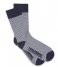 Bamboo Basics Sock Beau Anklet Socks Giftpack 4P Navy/Black (002)