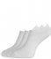 Bamboo Basics Sock Jamie Footies 3-Pack White (002)