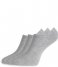 Bamboo Basics Sock Jamie Footies 3-Pack Grey Melange (003)