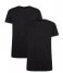 Bamboo Basics T shirt Ruben T-shirts ronde hals 2-pack Black (4)