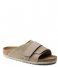 Birkenstock Flip flop Kyoto Taupe narrow Suede Tonal Taupe