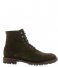 Blackstone Lace-up boot High Top Suede Boots Dark Olive