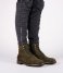 Blackstone Lace-up boot High Top Suede Boots Dark Olive