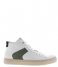 Blackstone Sneaker VG08 White Dark Green (WDGR)